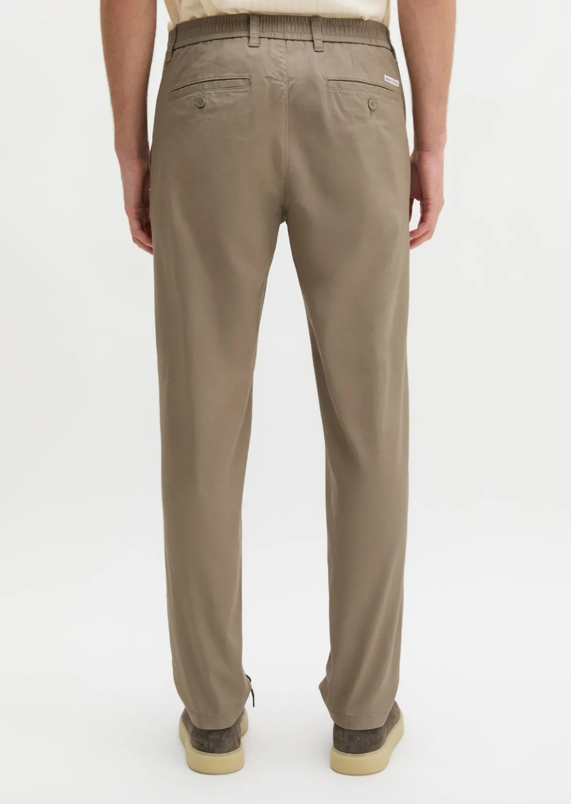 Chino Model Morot Jogger tapered aus technischem Popeline-Stretch