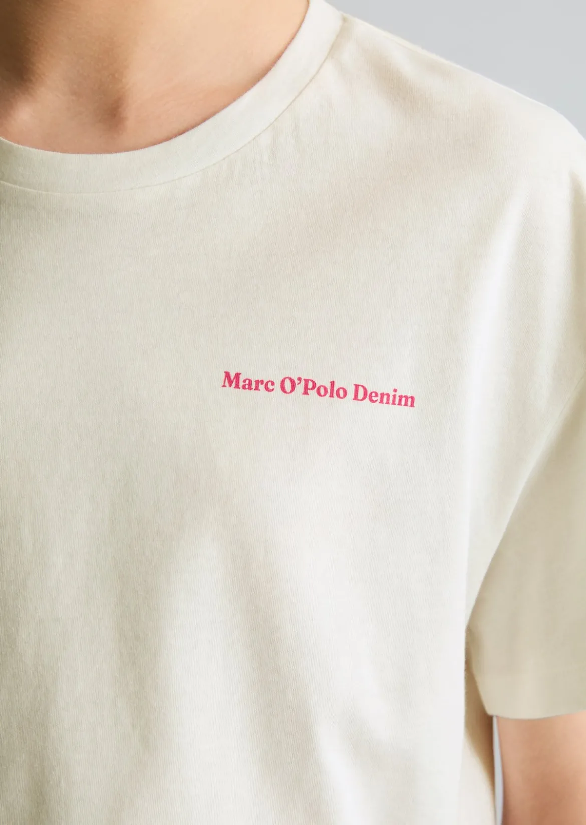 Crayfish Capsule T-Shirt, Backprint, Normal Fit aus Basic Single Jersey