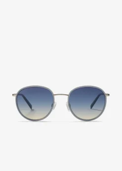 Damen-Sonnenbrille aus leichtem Metall