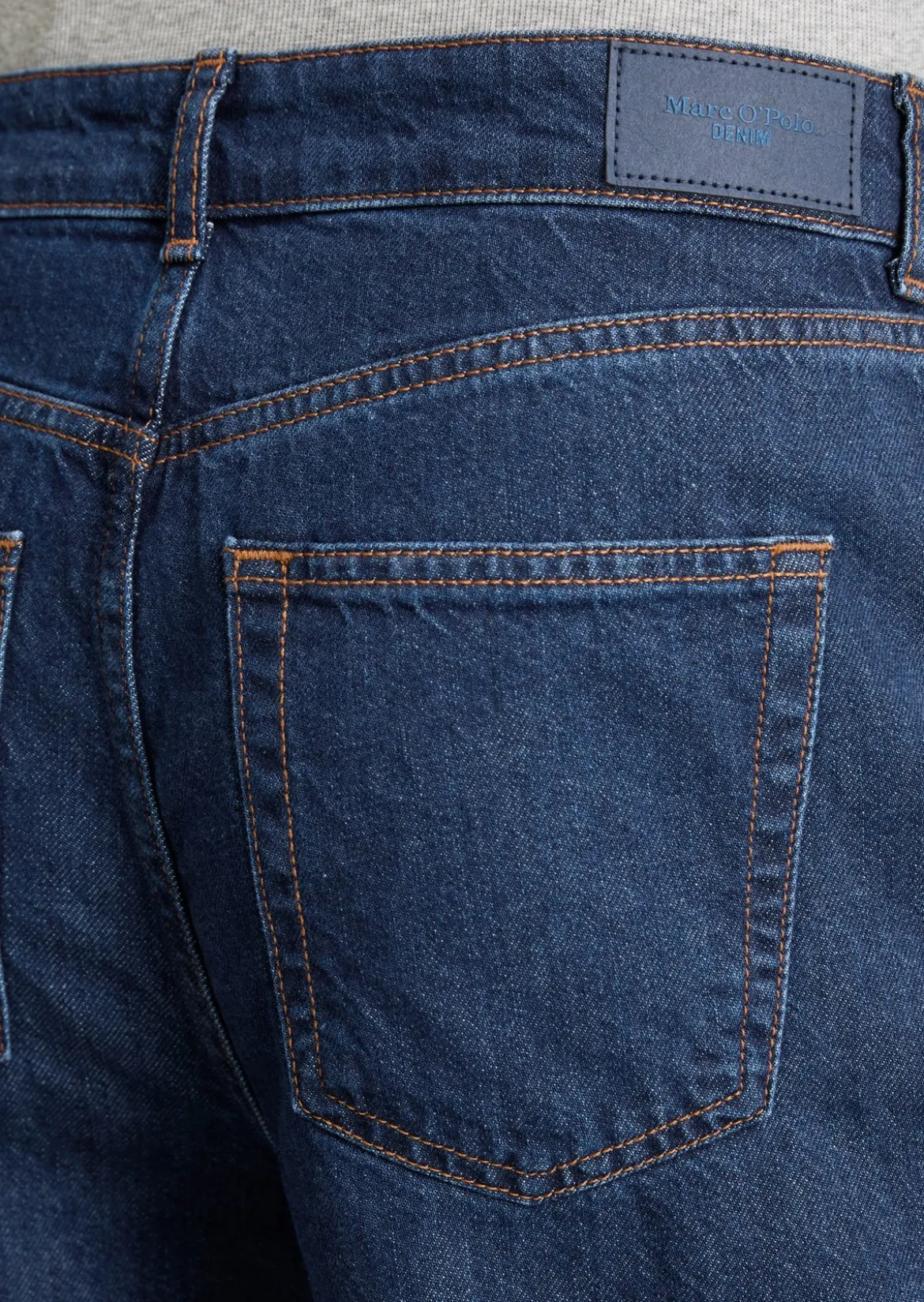 Jeans Model Anjo wide aus Rigid Denim ohne Elasthan
