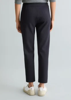 Jerseyhose slim aus kompakter Interlock-Qualität
