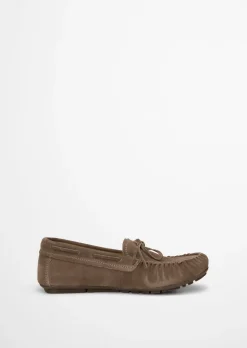 Mokassin Model Valentina aus weichem Veloursleder