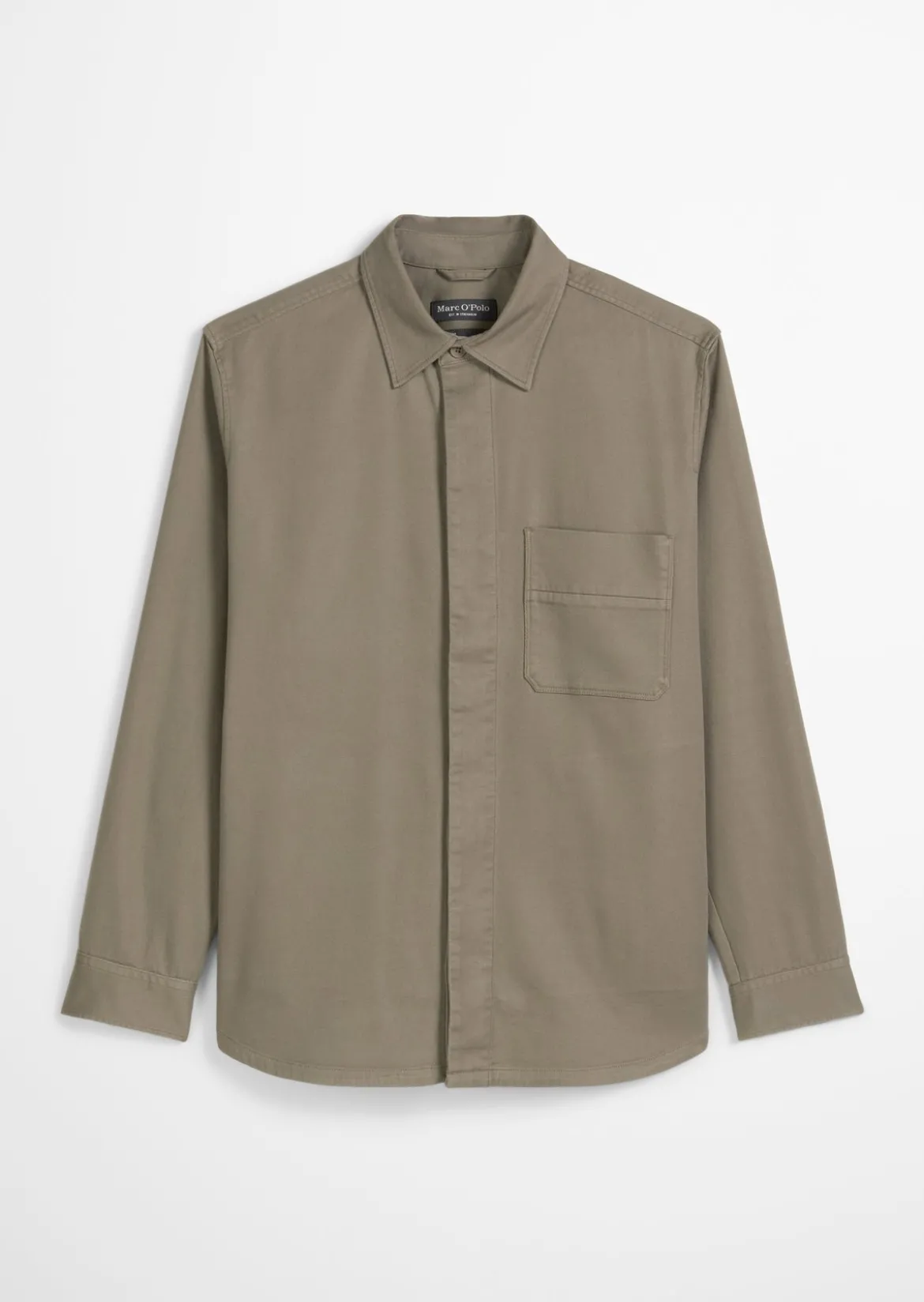 Overshirt aus weichem Bio-Baumwoll-Lyocell-Mix