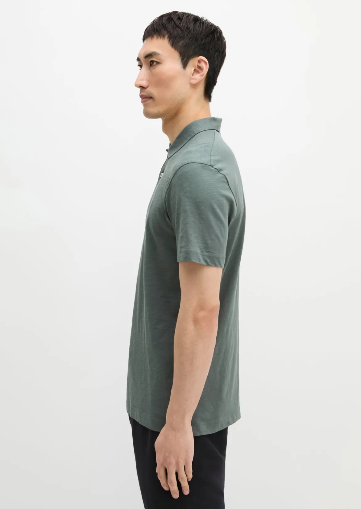 Poloshirt Jersey slim aus reiner Bio-Baumwolle