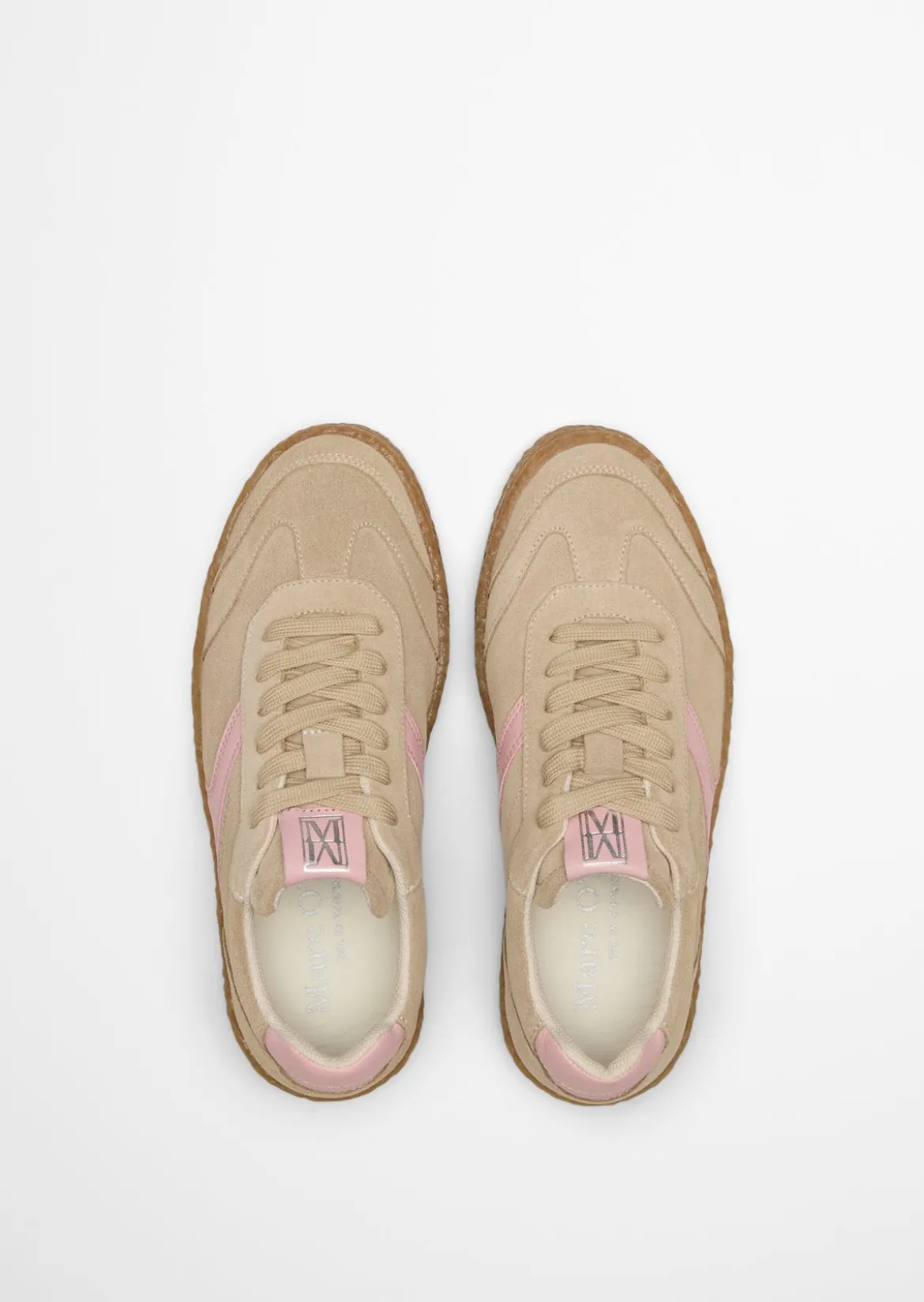 Sneaker Model Cortney aus softem Veloursleder