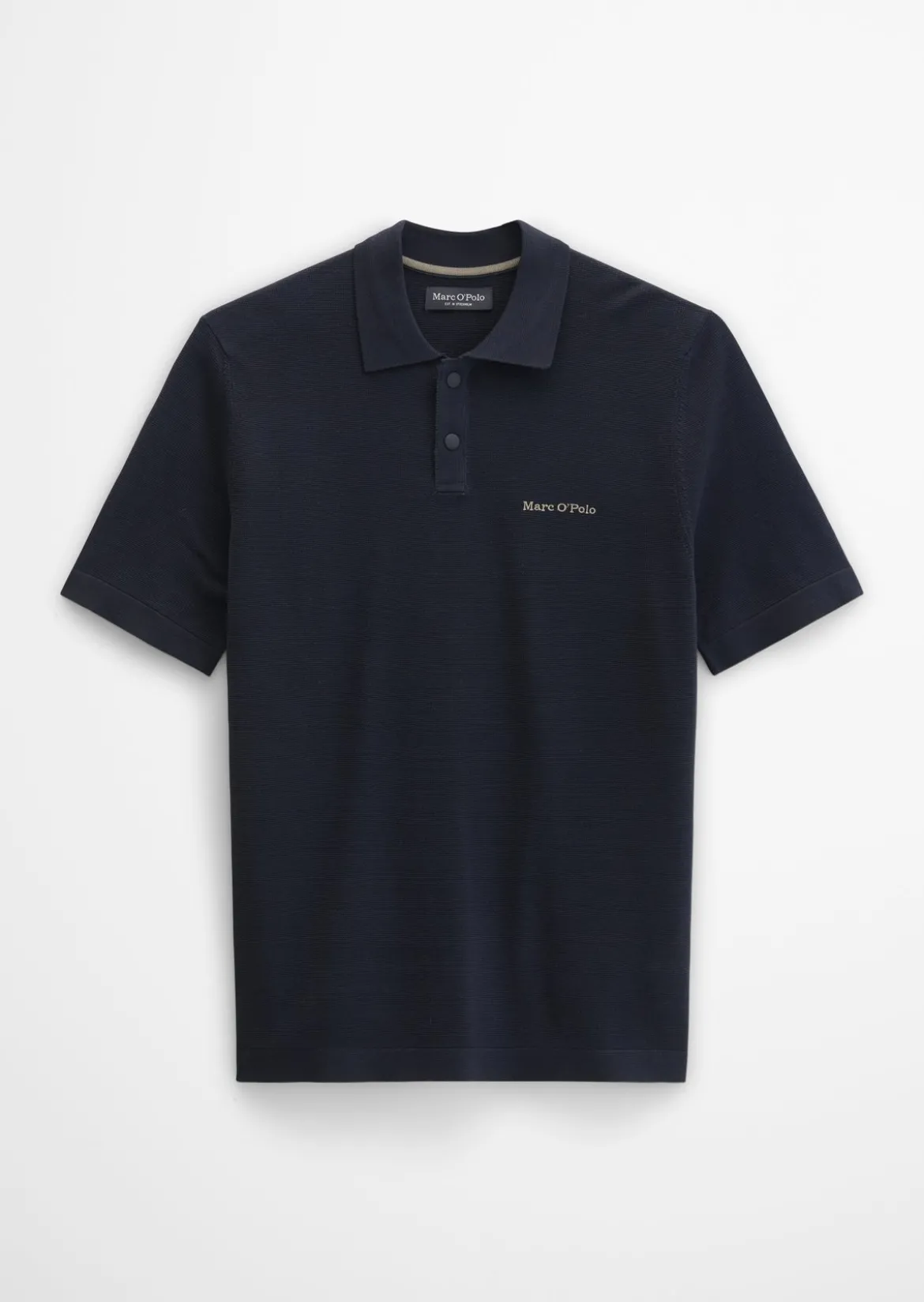 Strick-Poloshirt Travel Collection aus reiner Bio-Baumwolle