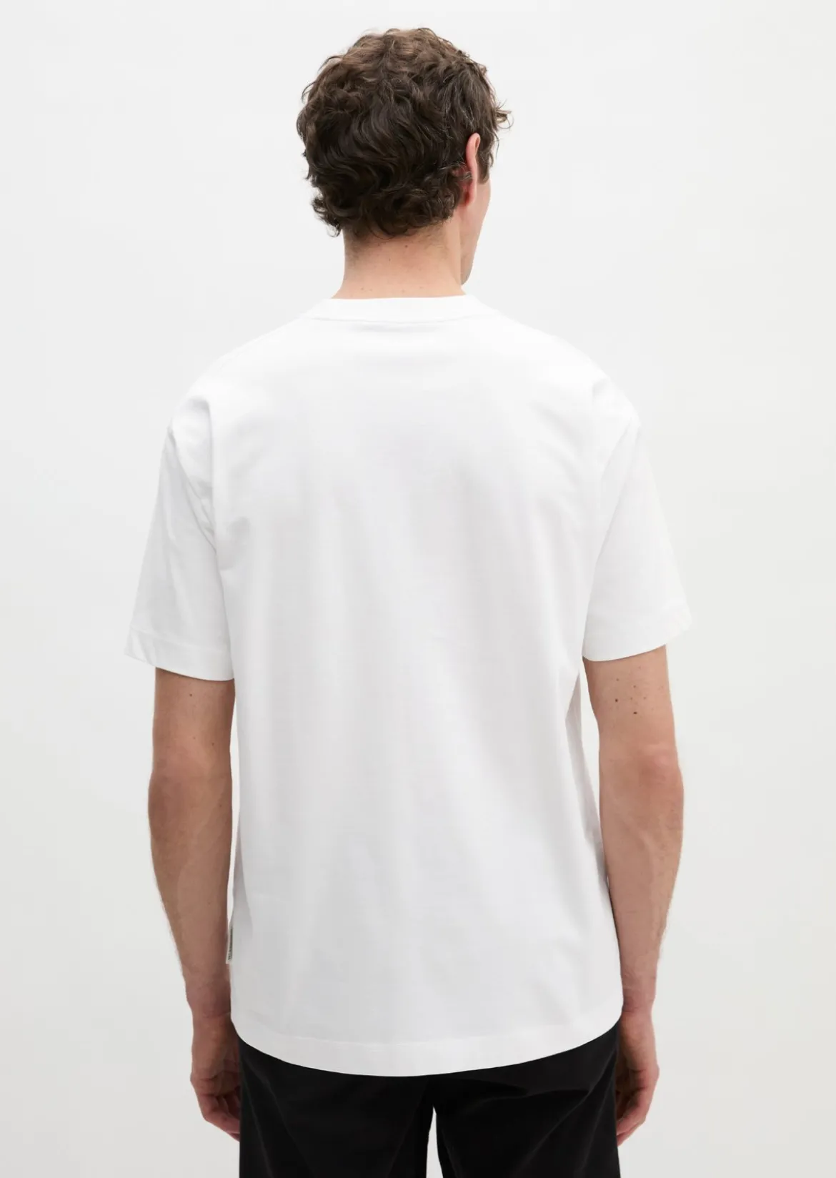 T-Shirt relaxed aus schwerem Bio-Baumwoll-Jersey