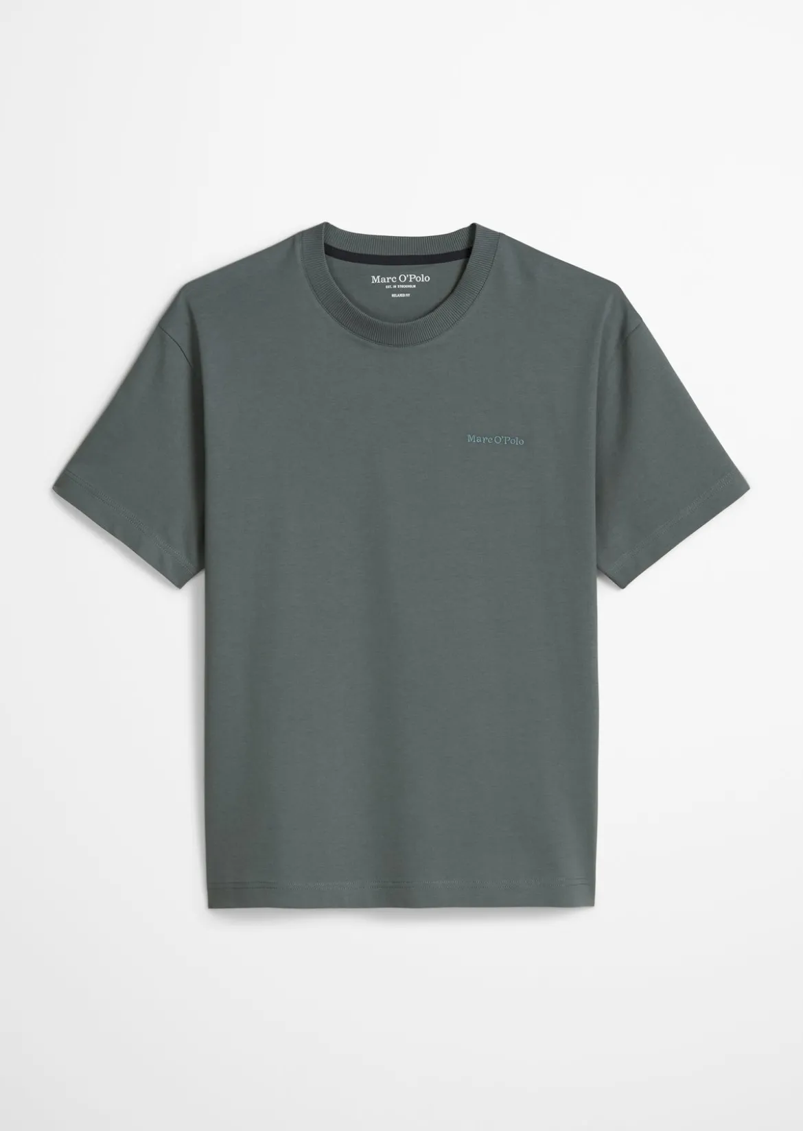 T-Shirt relaxed aus schwerem Bio-Baumwoll-Jersey